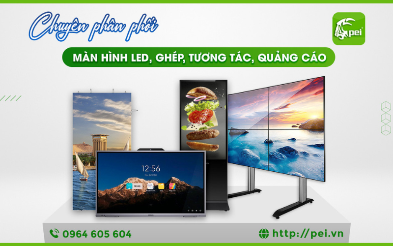 Giải pháp màn hình ghép Video Wall hiện nay